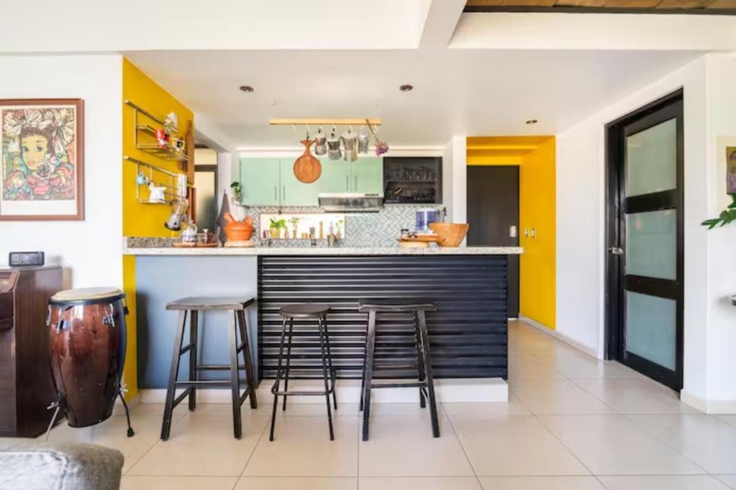 Pequena Habitacion Frida - Design Cdmx - Areas Comunes Compartidas Mexico Extérieur photo